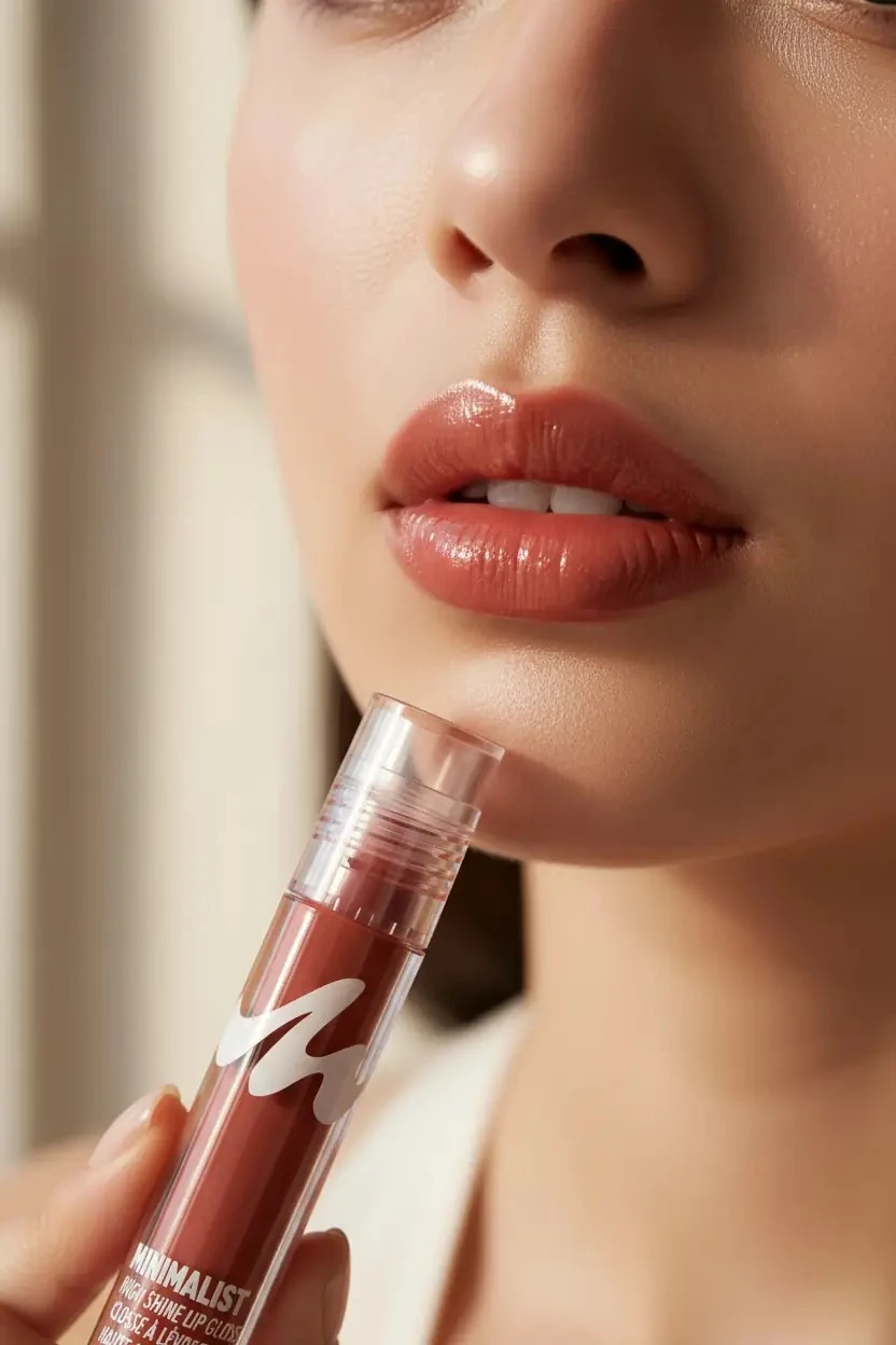 Miniso Lisanslı Minimalist Serisi Dudak Parlatıcısı No 02 - Doğal Işıltı Veren ve Nemlendirici Etkili Parlak Lip Gloss
