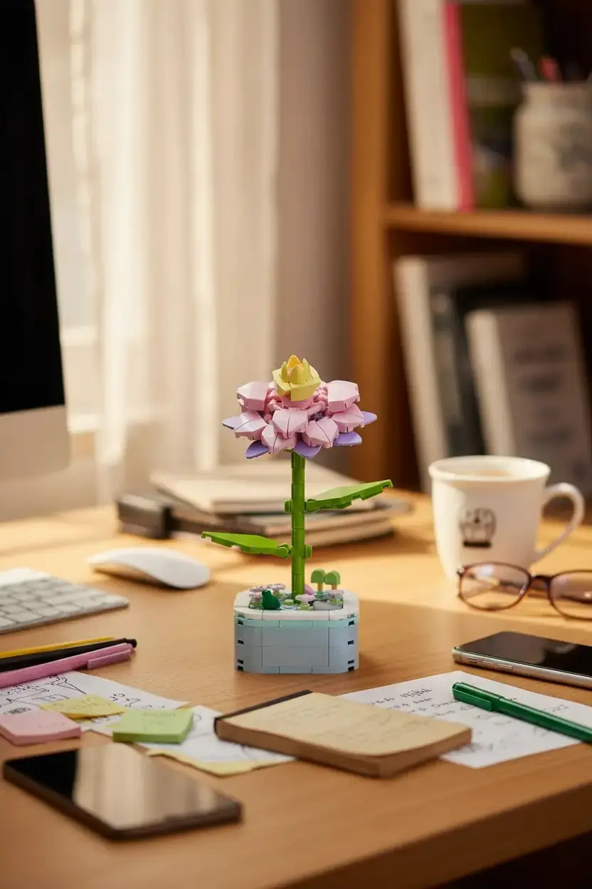 Atlas Çiçeği Oyun Bloğu – Dekoratif Mini Set | Miniso TR