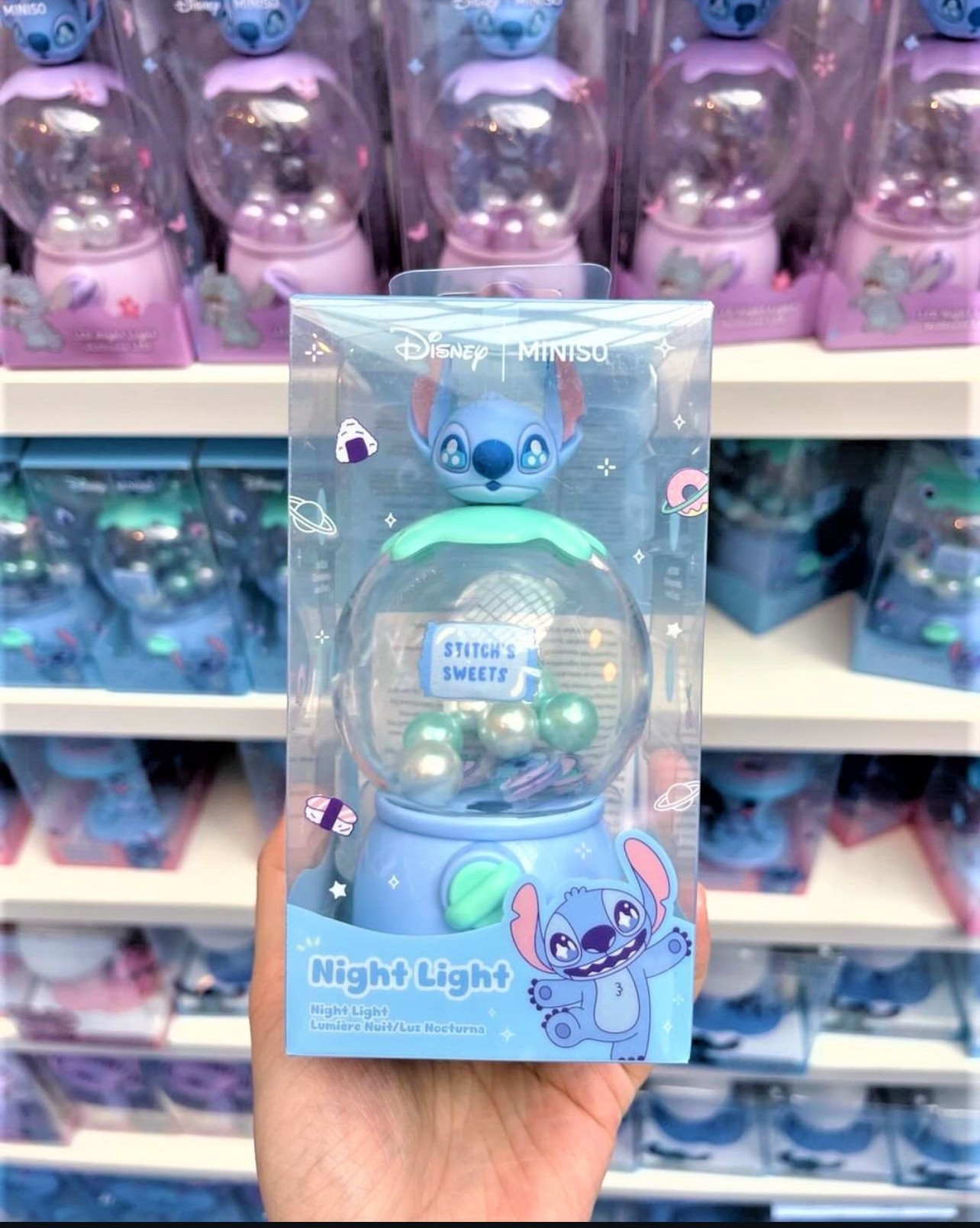 Disney Lisanslı Parti Serisi Gece Lambası - Stitch