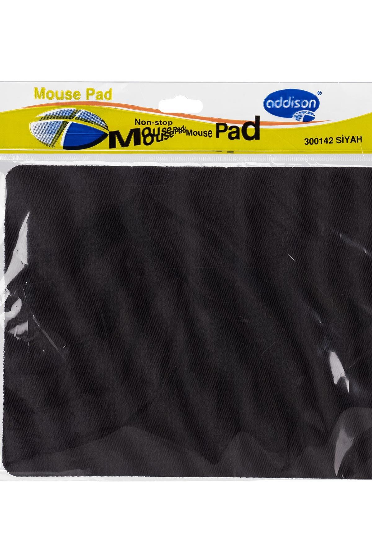 Addison 300142 Siyah Mouse Pad Poşetli