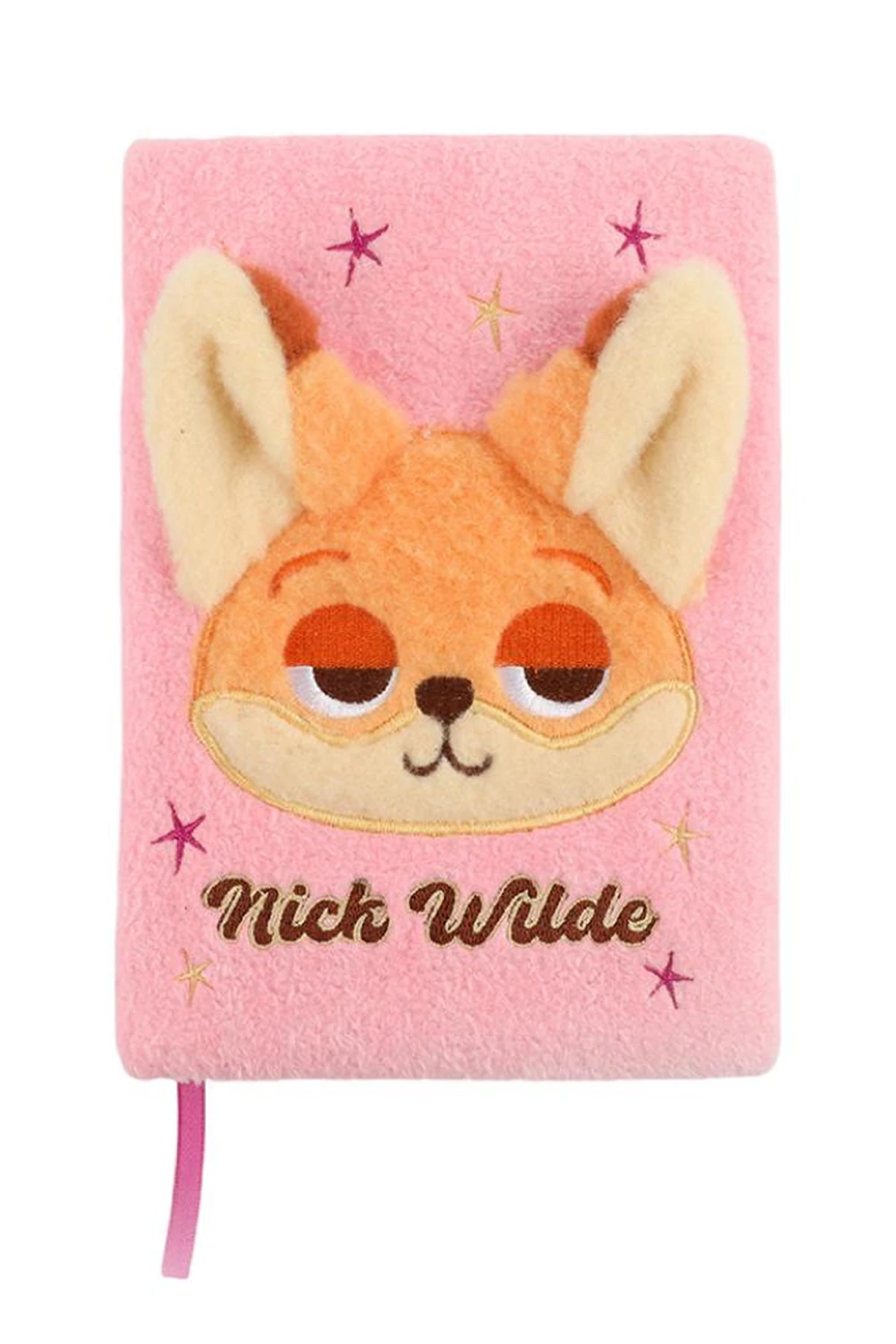 Disney Zootropolis Lisanslı A5 3D Peluş Not Defteri (80 Yaprak)