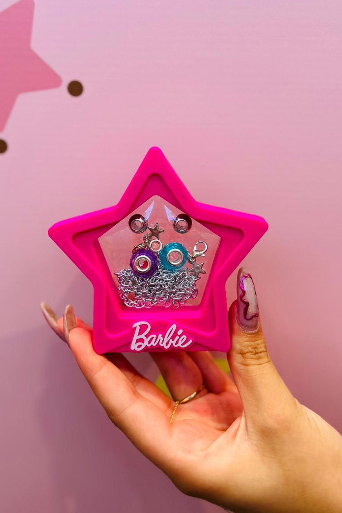 Barbie Lisanslı Kendin Yap Kolye Seti