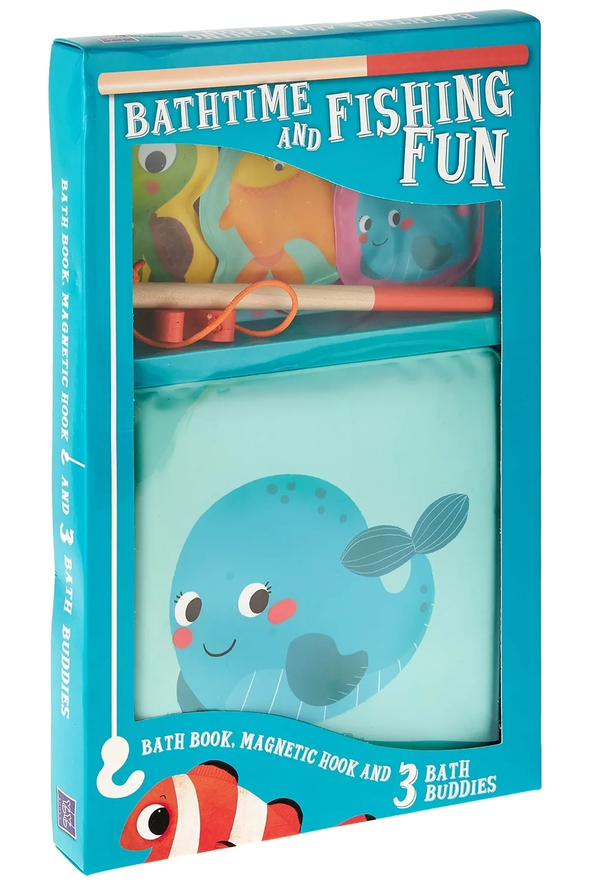 Bathtime & Fishing Whale Miniso