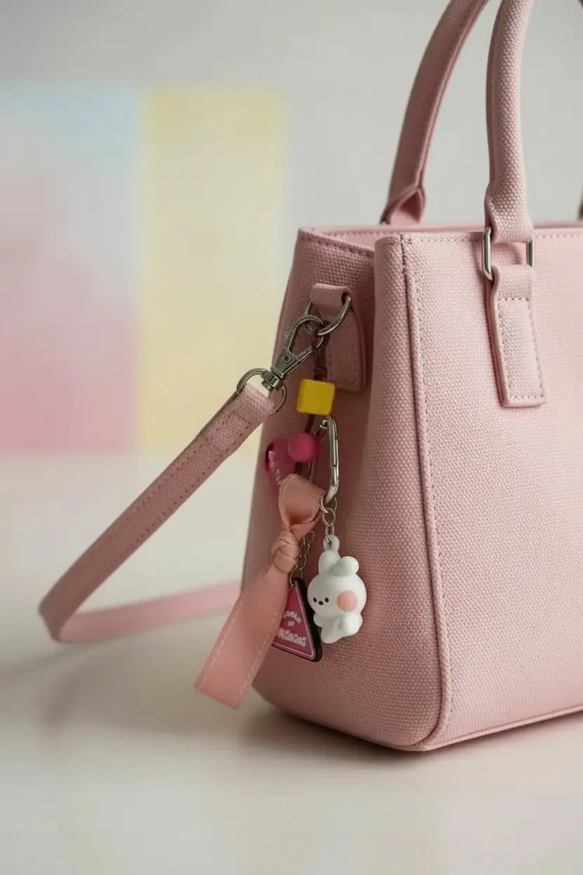 Miniso Lisanslı Minini Koleksiyon Dopamin Oturma Duruşu 3D Anahtarlık – Çanta & Anahtar Süsü