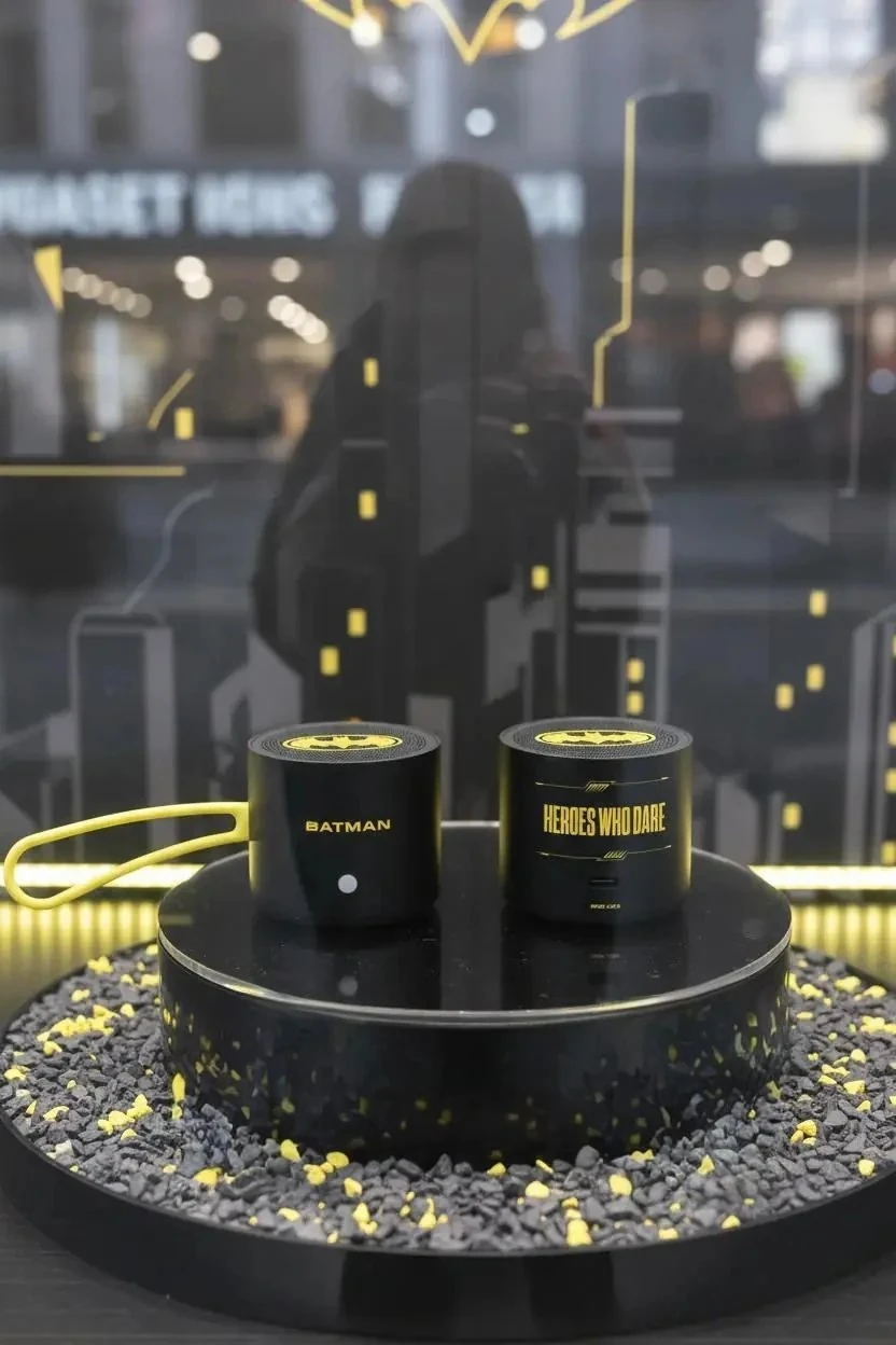 DC Batman Lisanslı Taşınabilir Metal Kablosuz Hoparlör