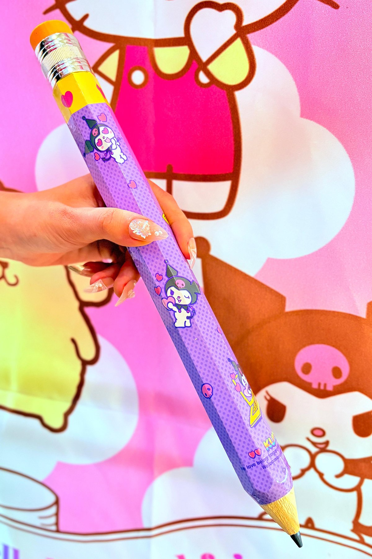 Sanrio Karakterleri Lisanslı Parti Temalı Büyük Kalem