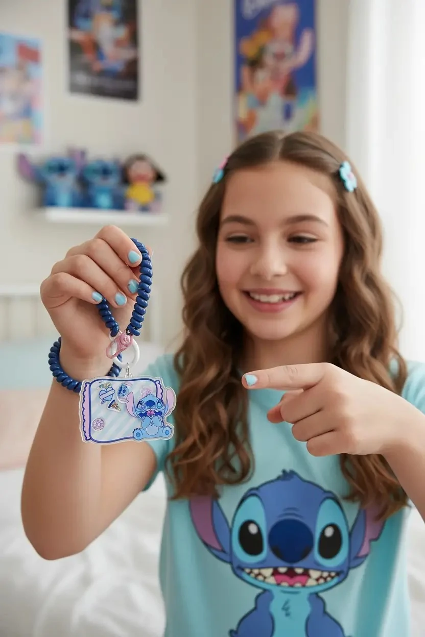 Disney Lilo & Stitch Lisanslı Parti Serisi Sallantılı Anahtarlık