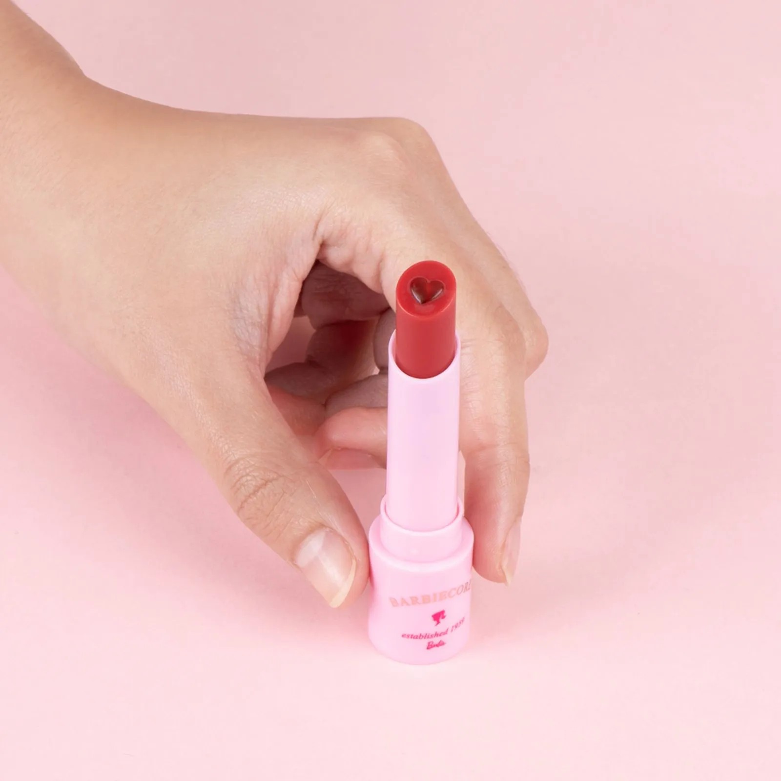 Barbie Lisanslı Pembe Serisi 2'si 1 Arada Dudak Balsamı