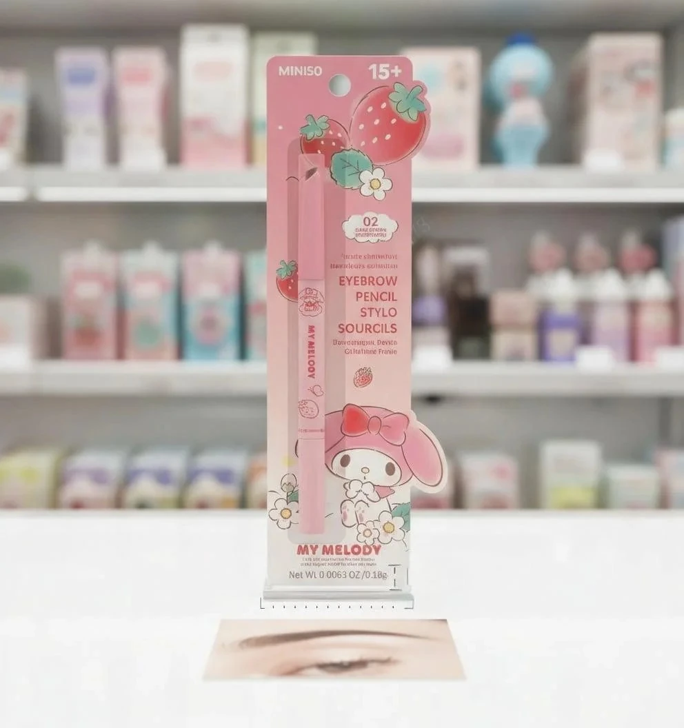 Sanrio Lisanslı My Melody Kaş Kalemi - Koyu Kahve