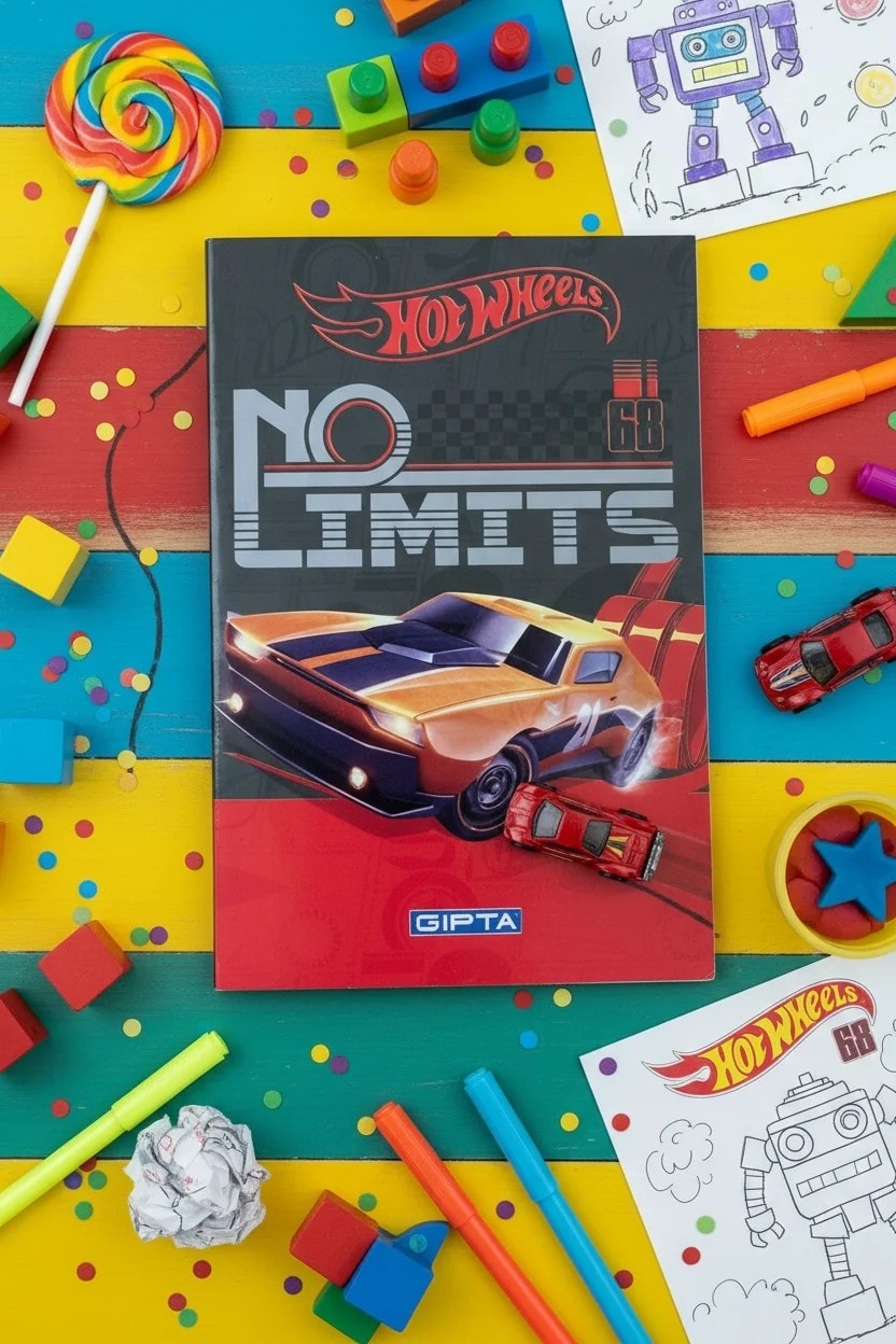 Hot Wheels A7 İkili Mini Bloknot