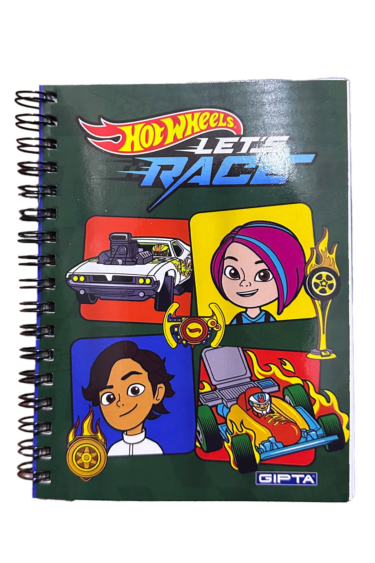 Gıpta Hot Wheels A6 Defter Çizgili 80Yp