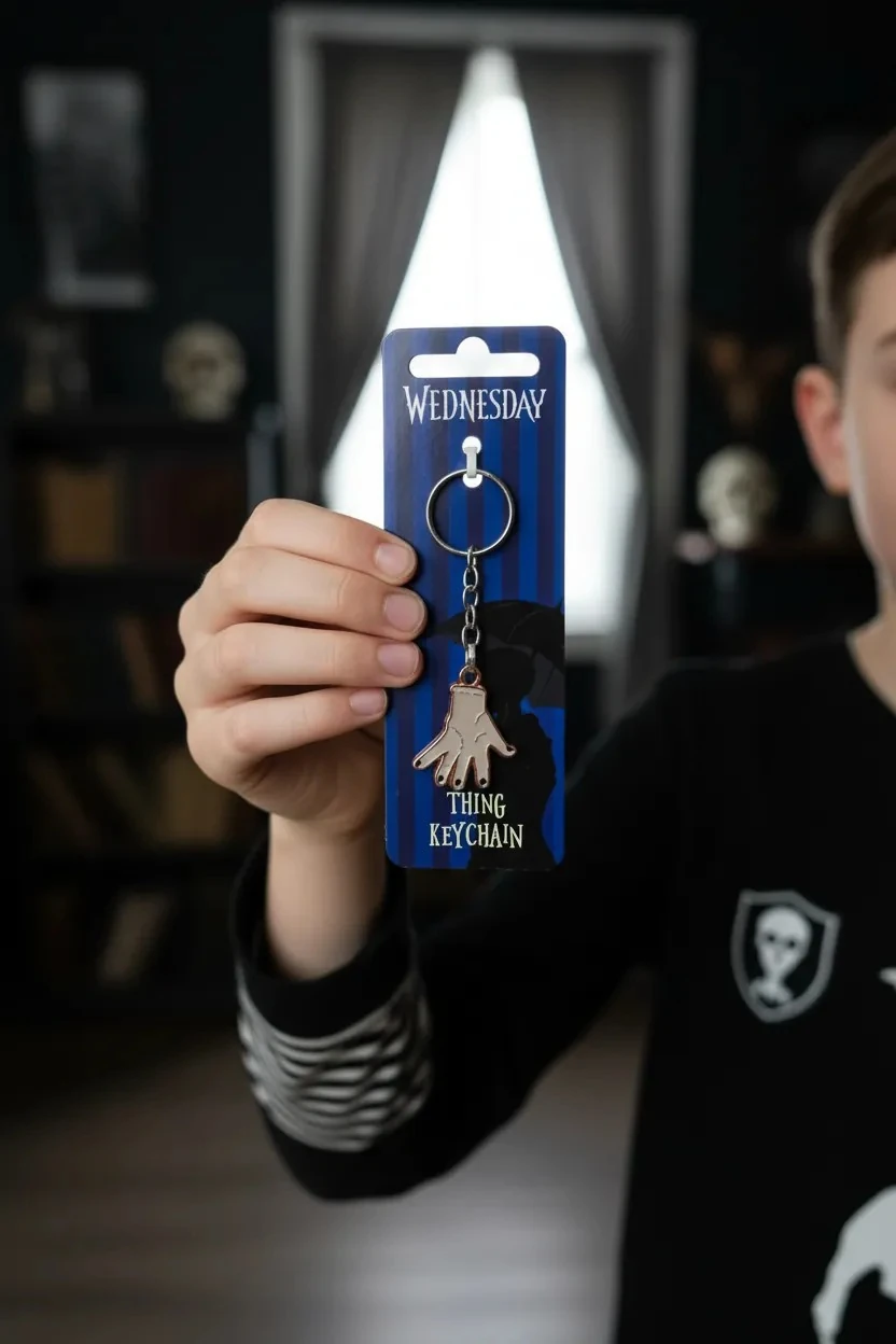 Wednesday Lisanslı Thing Anahtarlık