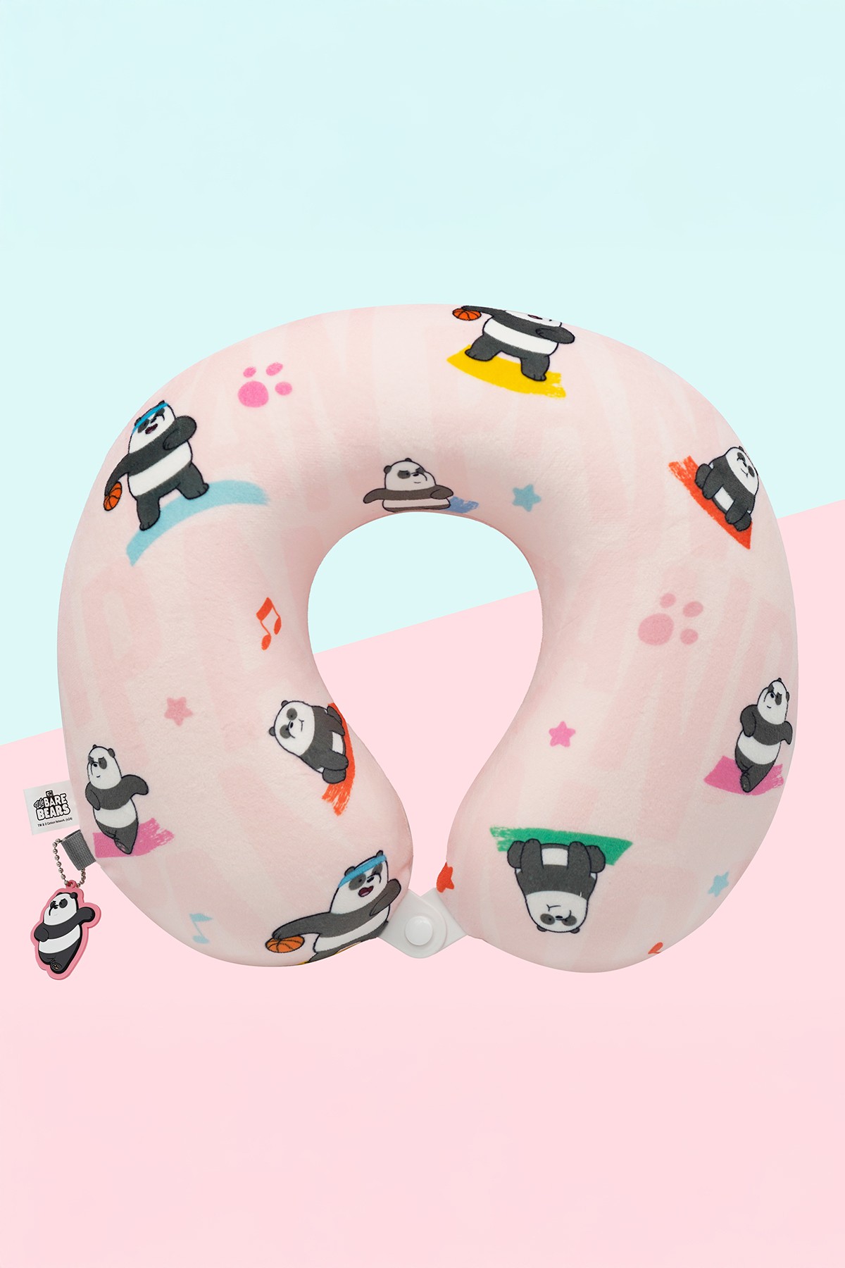 We Bare Bears Lisanslı Boyun Yastığı - Panda