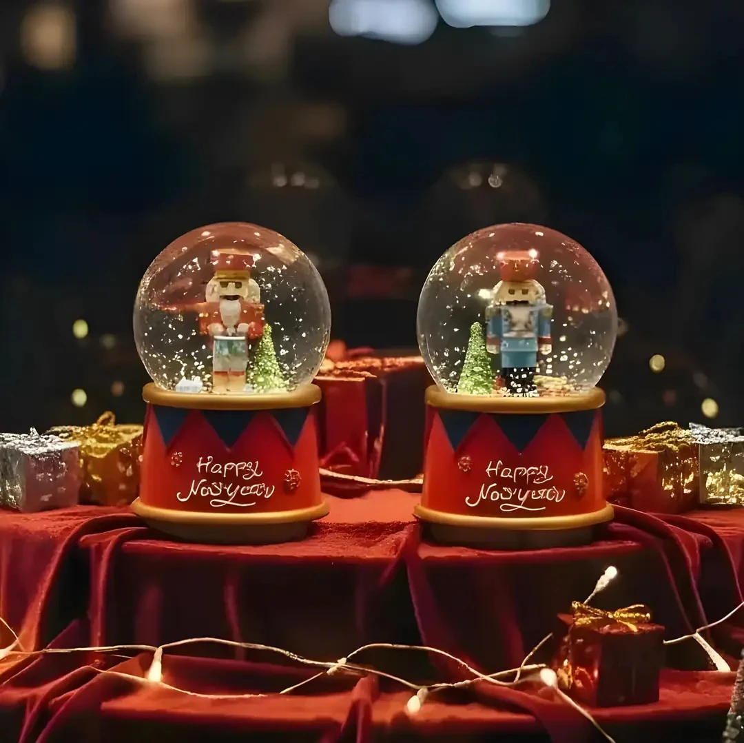 Cam Sulu Küre Maxi Işıklı ve Müzikli