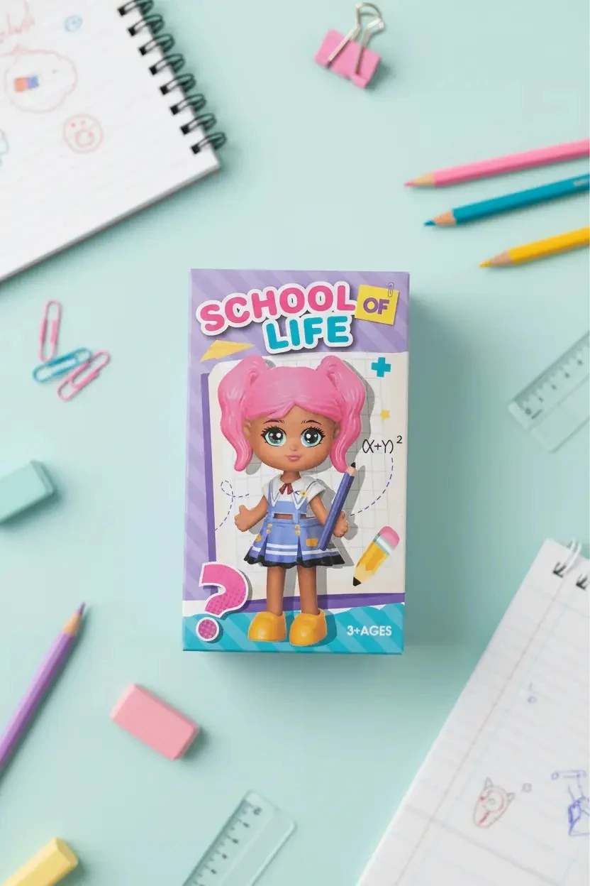 Bebekler Okulda Blind Box – School of Life Sürpriz Oyuncak