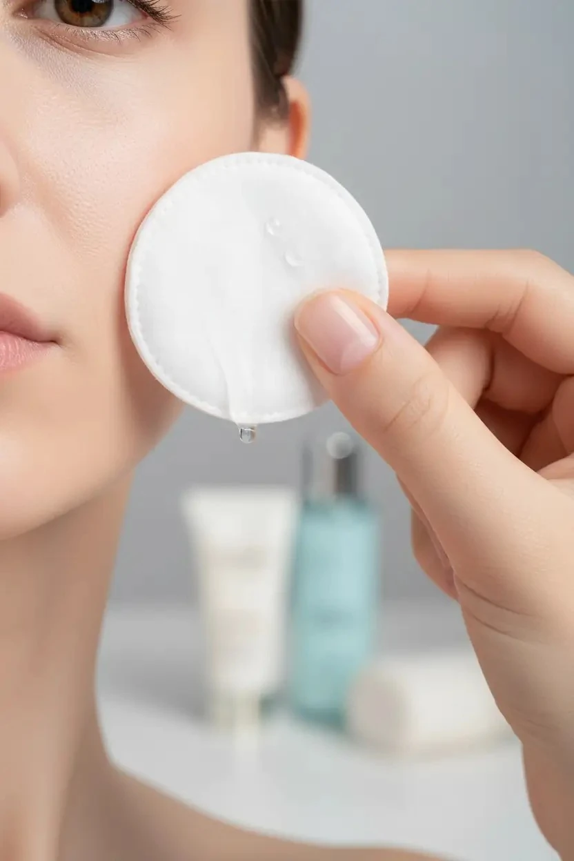 MINISO Yuvarlak Yumuşak Çift Taraflı Makyaj Temizleme Pamuğu