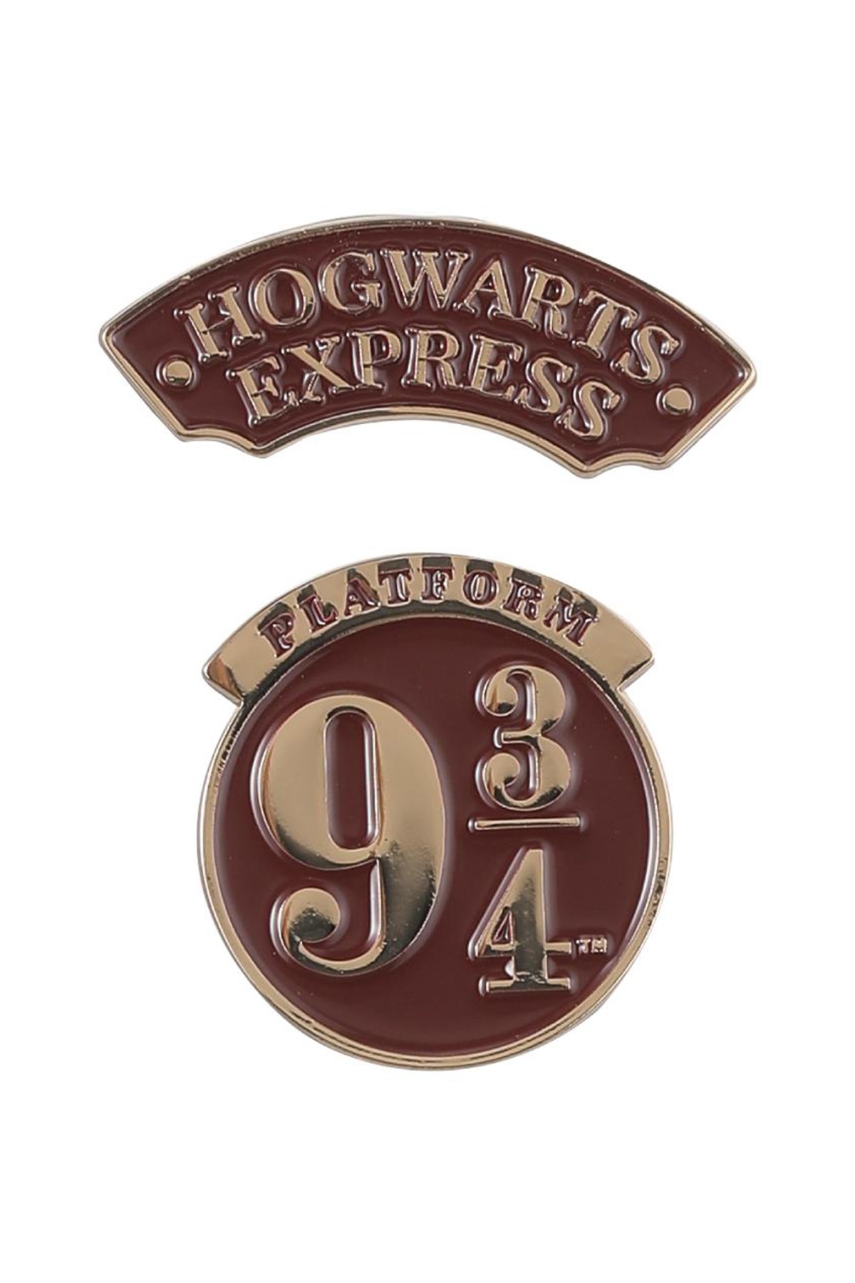 Harry Potter Lisanslı Hogwarts & Platform Dokuz Çeyrek Rozet