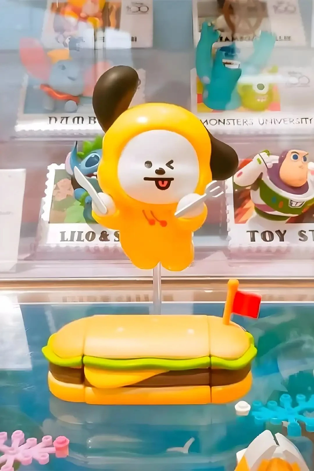 BT21 Lisanslı Burger Parti Serisi Sürpriz Figürlü Kutu - Blind Box