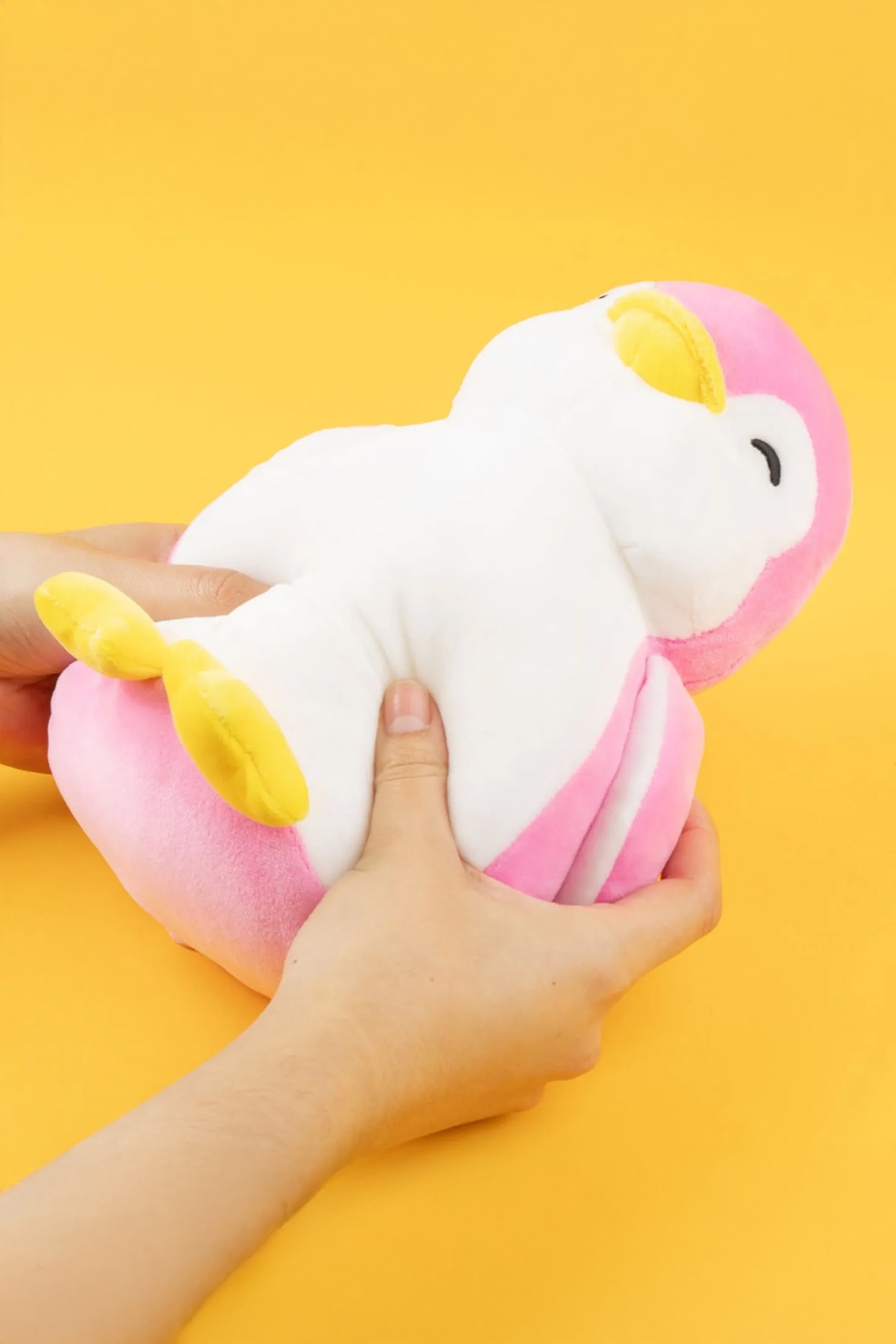 23cm Penguen Peluş Oyuncak (Barbie Pembesi)