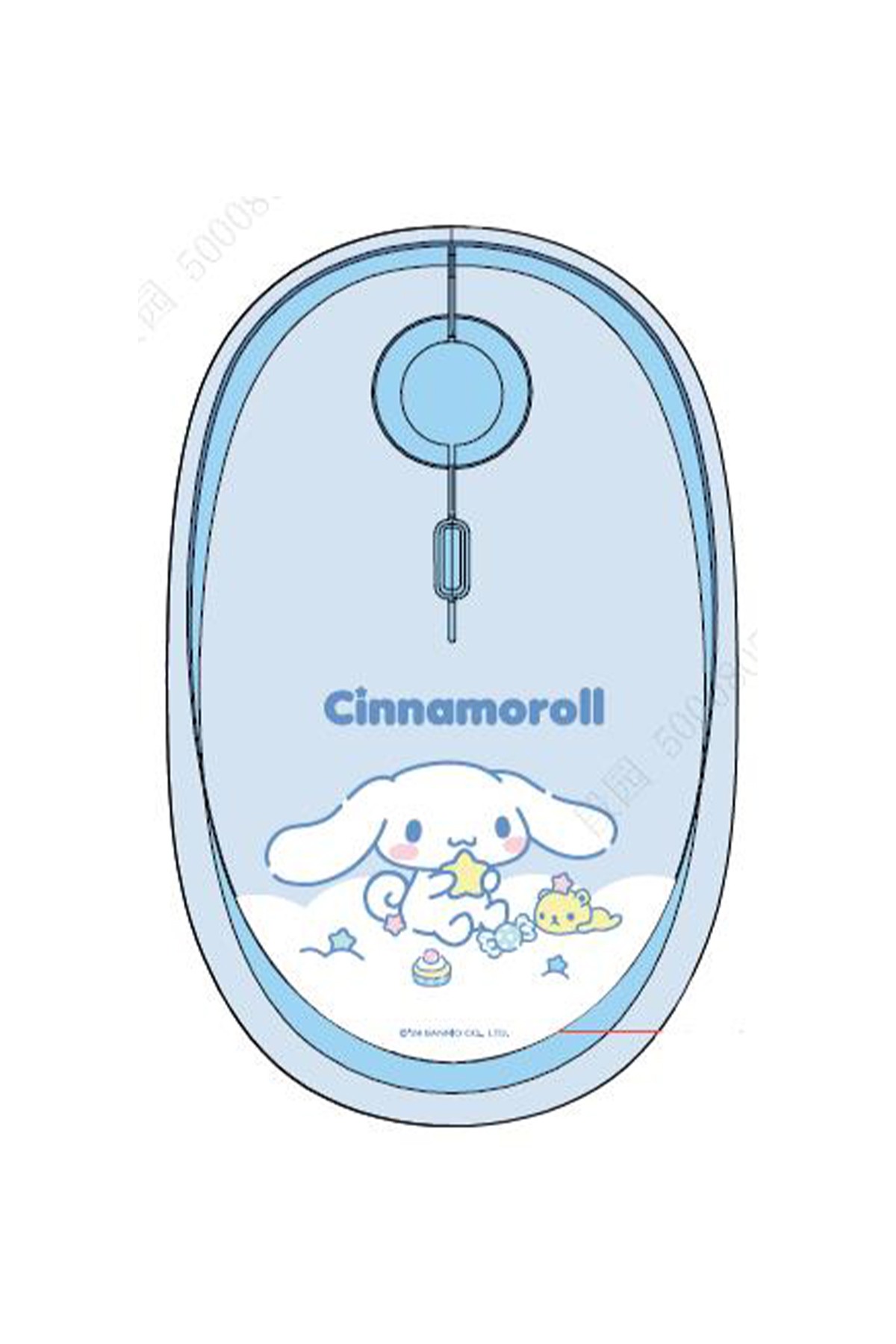 Sanrio Lisanslı Sessiz Mouse - Cinnamoroll