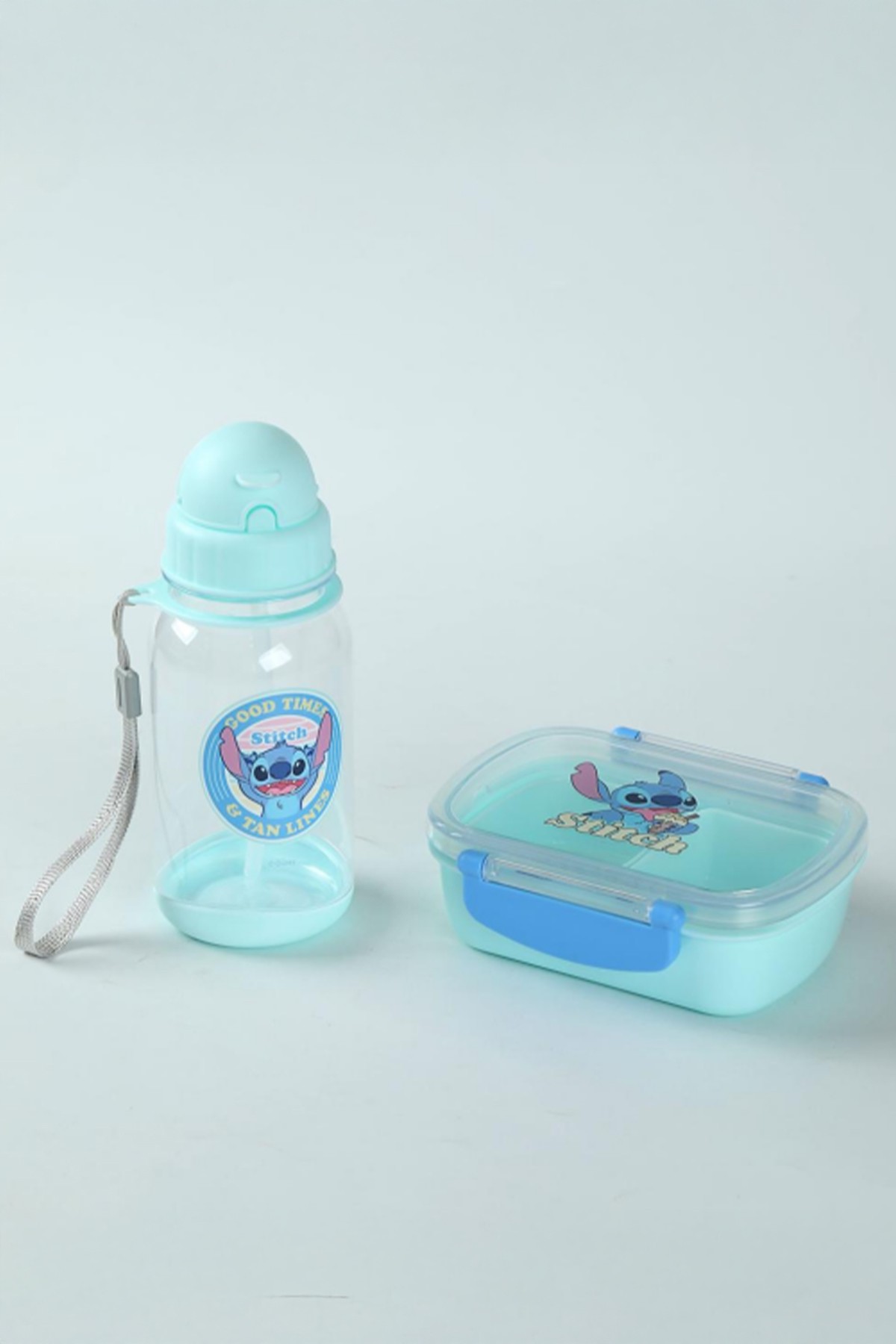 Disney Lilo&Stitch Lisanslı Yemek Kabı ve Suluk Seti