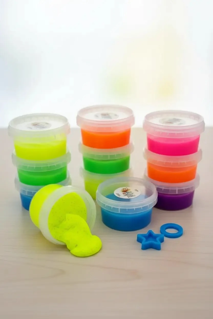 Sino Neon Zıplayan Slime Oyun Jeli 140 Gr – Esnek Eğlenceli Parlak Doku