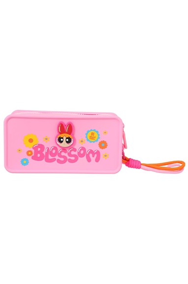 Powerpuff Girls Lisanslı Silikon Kozmetik Çantası (Blossom)