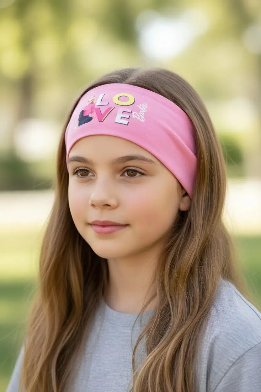 Barbie Lisanslı Love & Style Saç Bandı