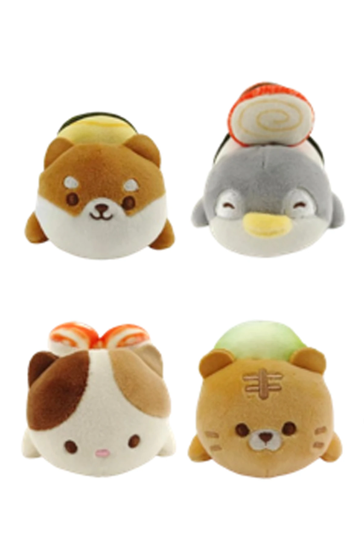 Mini Family Suşi Serisi  Peluş Oyuncak (4 Çeşitli Model) (Tek Adettir)