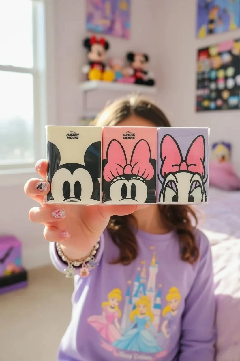 Disney 100.Yıl Lisanslı Baskılı Kağıt Mendil 9 Yp. 9'lu Paket