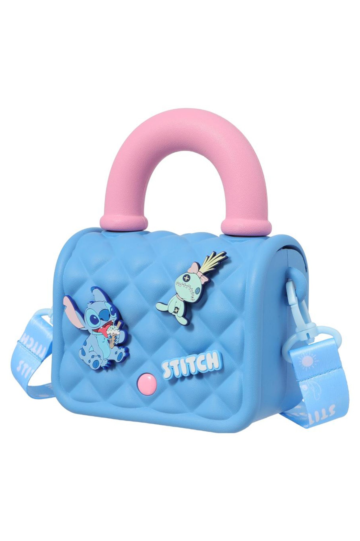 Disney Lilo&Stitch Lisanslı EVA Çapraz Çanta (Stitch, Mavi)