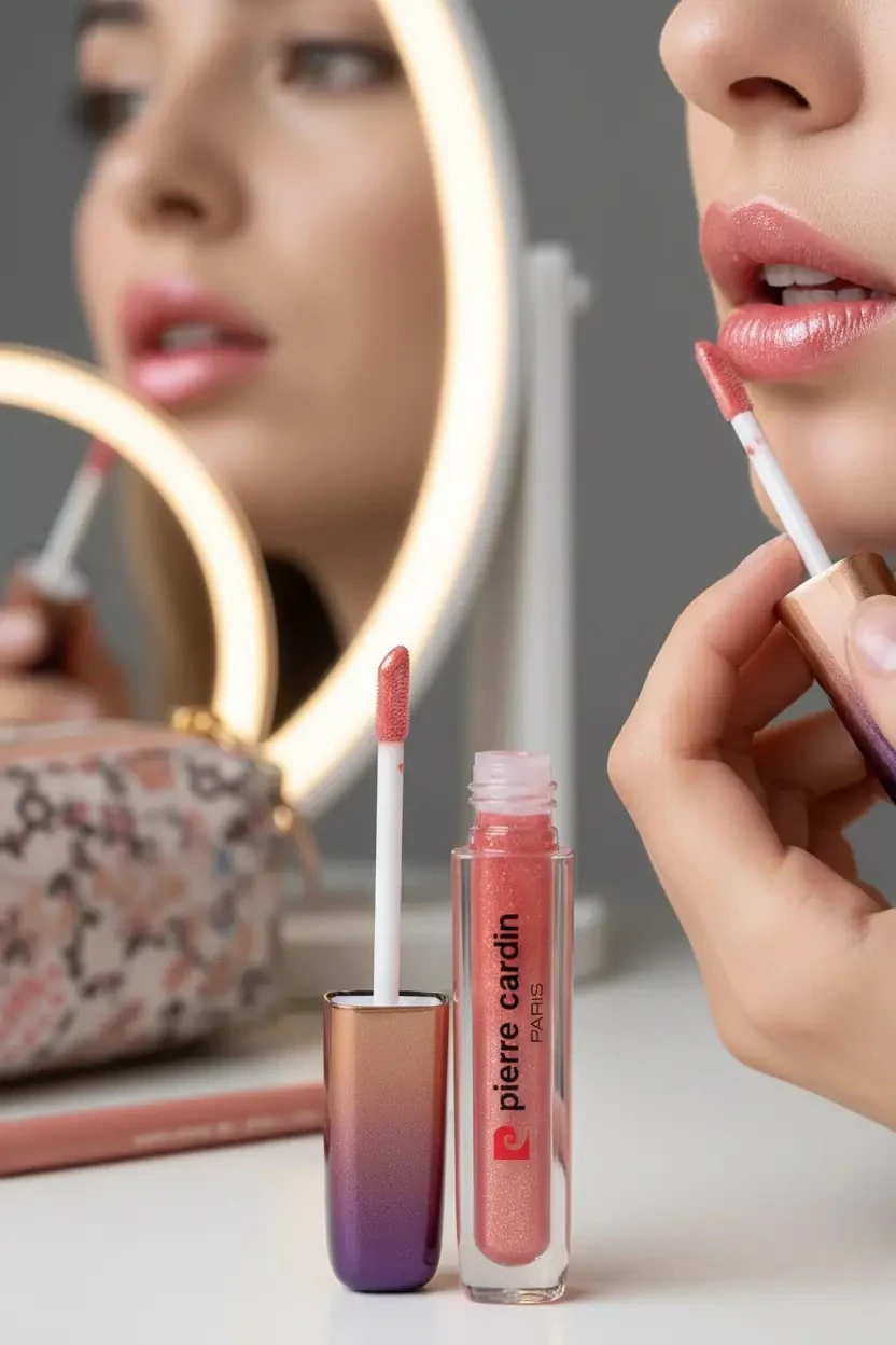 Pierre Cardin Shimmering Lipgloss Rose Burn – Parlak ve Nemlendirici