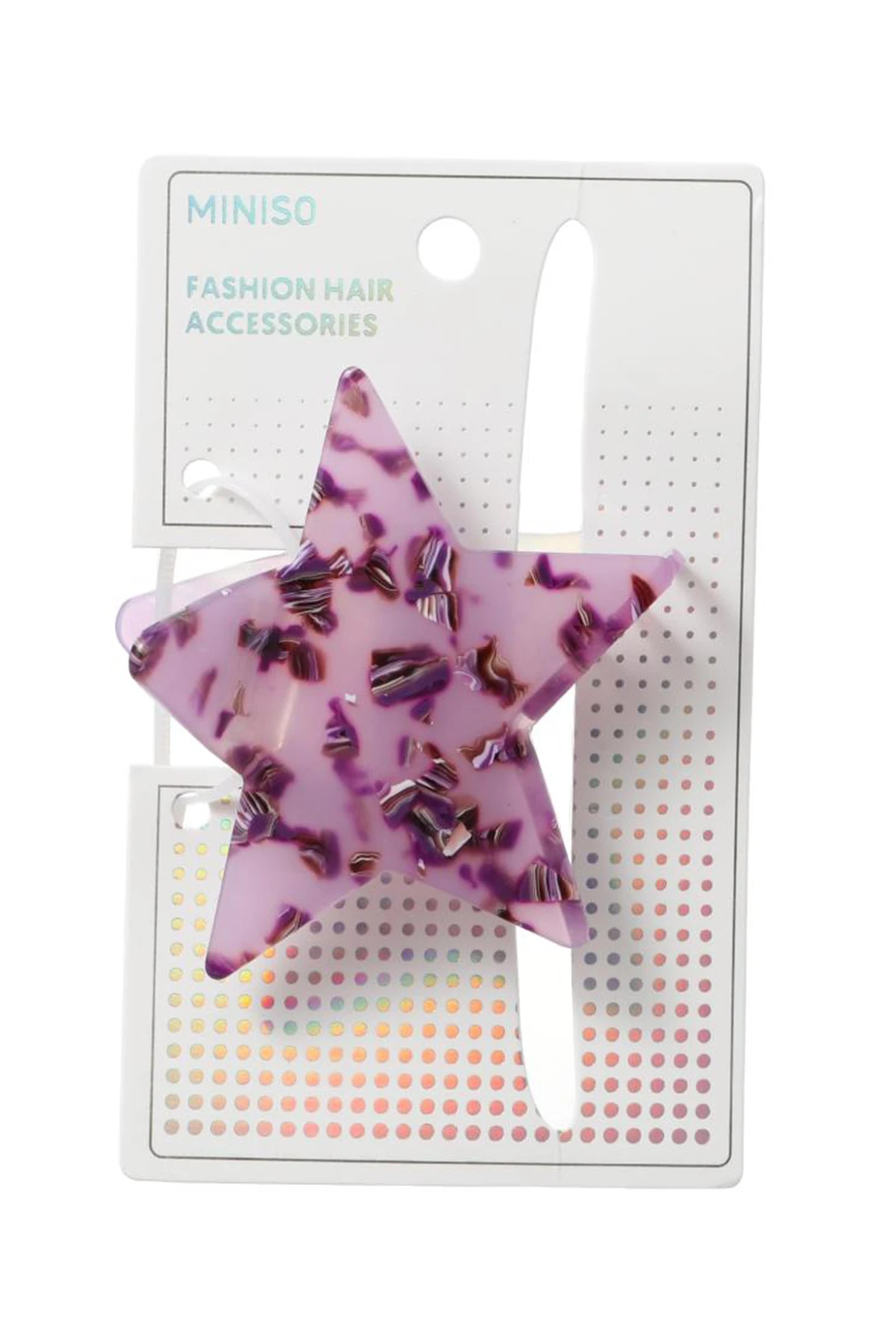 Yıldız Desenli Kıskaç Toka Seti