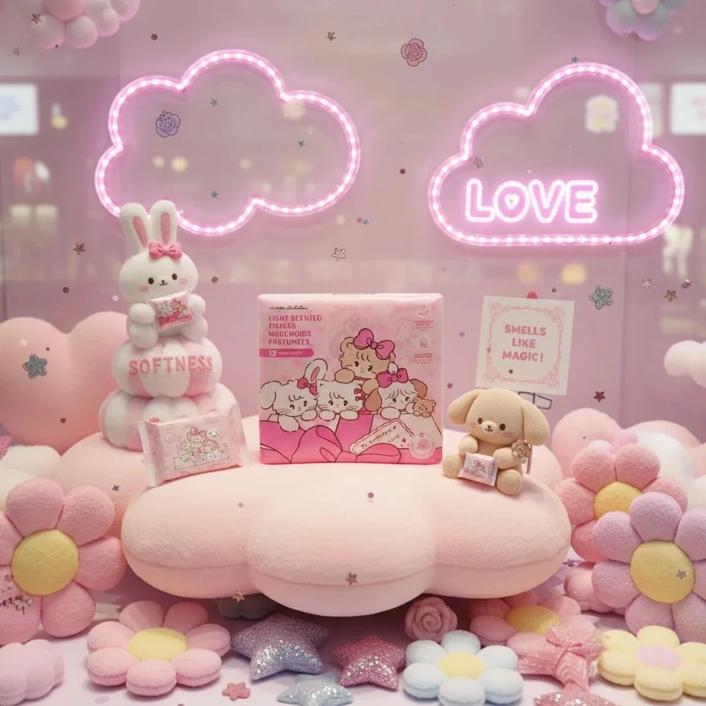 Mikko Lisanslı Kokulu Kağıt Mendil 7Yp. 12'li Paket