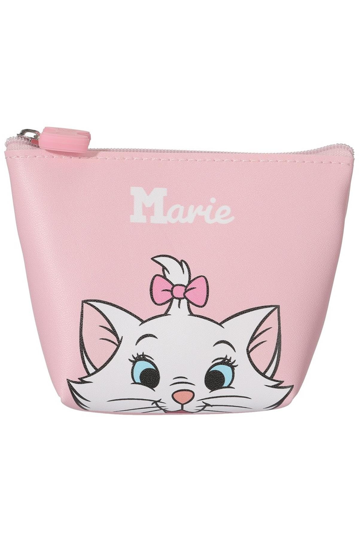 Disney Marie Lisanslı Şirin Pembe Mini Çanta