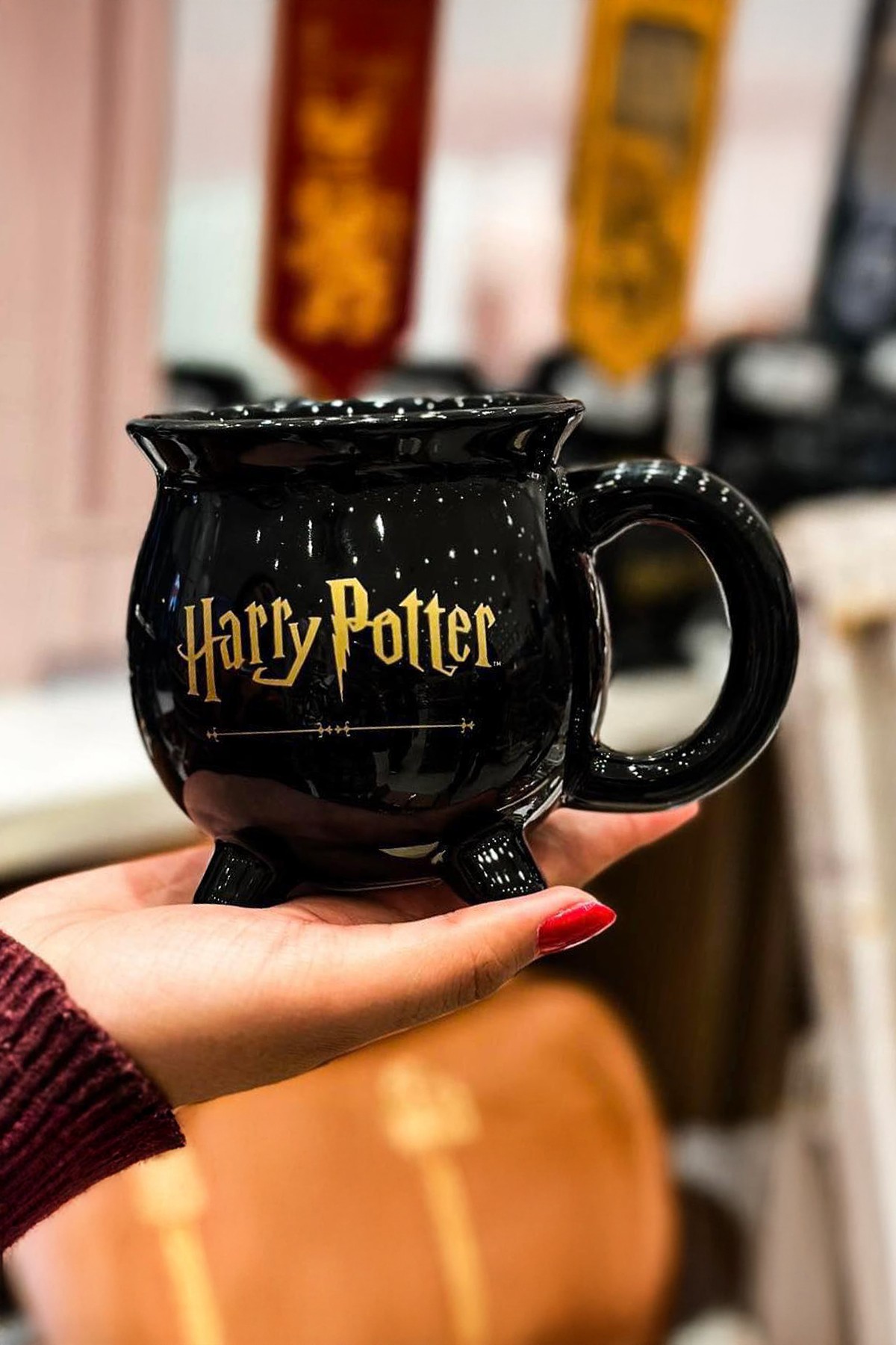 Harry Potter Lisanslı Seramik Kupa (370ml) - Kazan