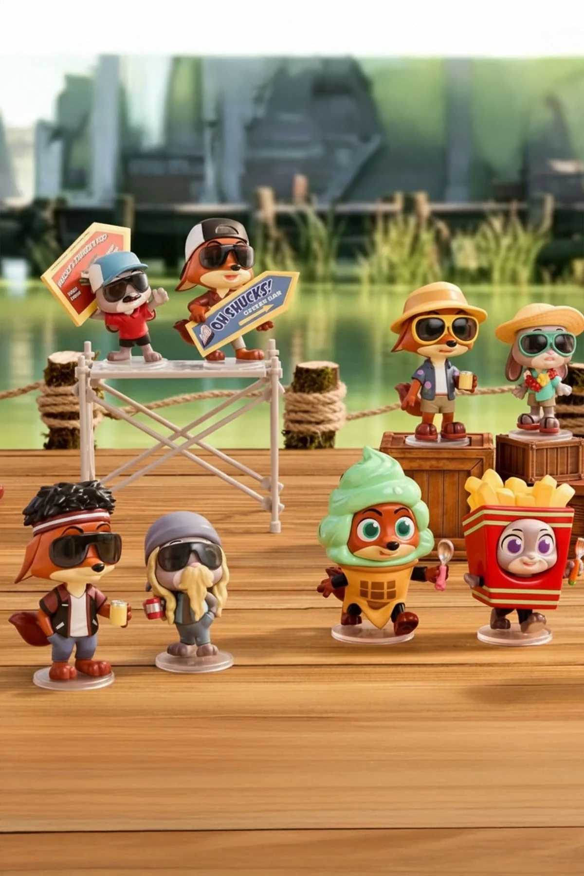 Disney Zootropolis Lisanslı Partner Serisi Sürpriz Figürlü Kutu - Blind Box