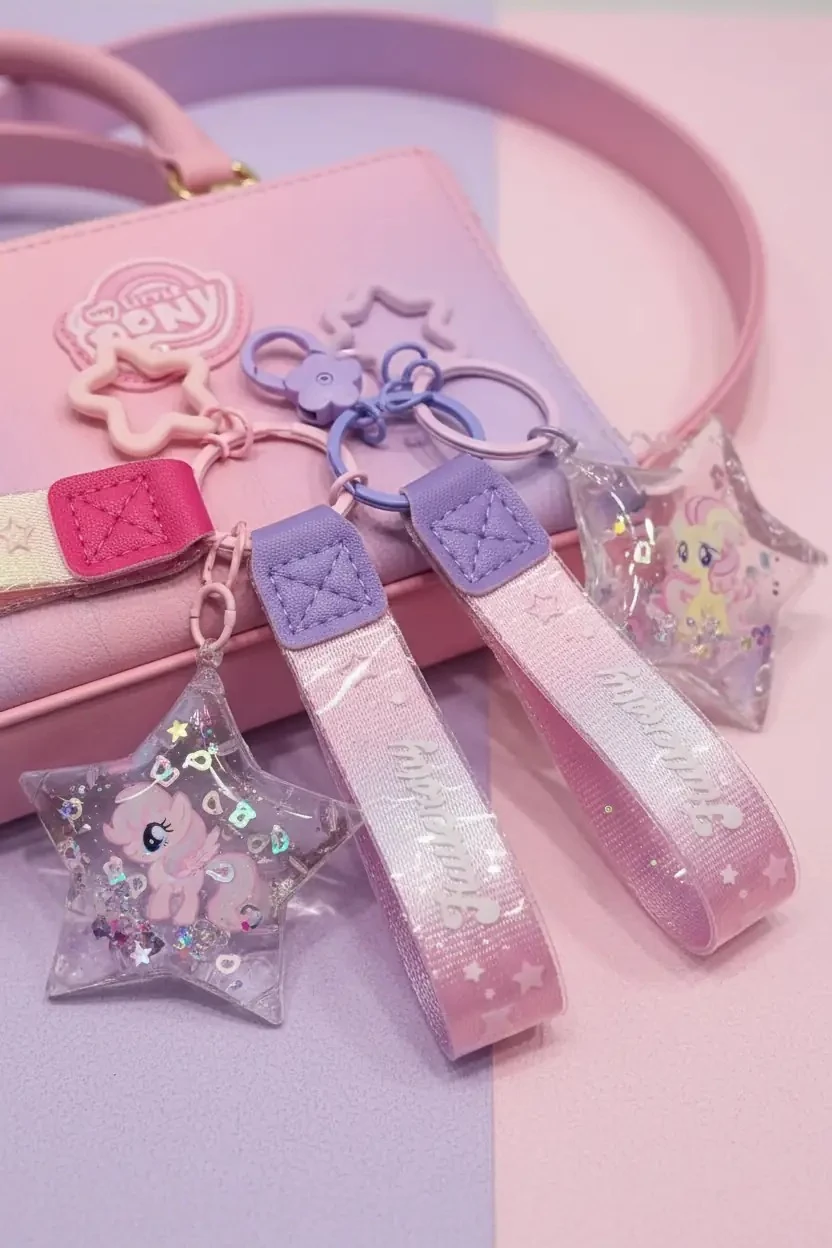 My Little Pony Lisanslı Sıvı Anahtarlık – Renkli Koleksiyonluk 6 Cm