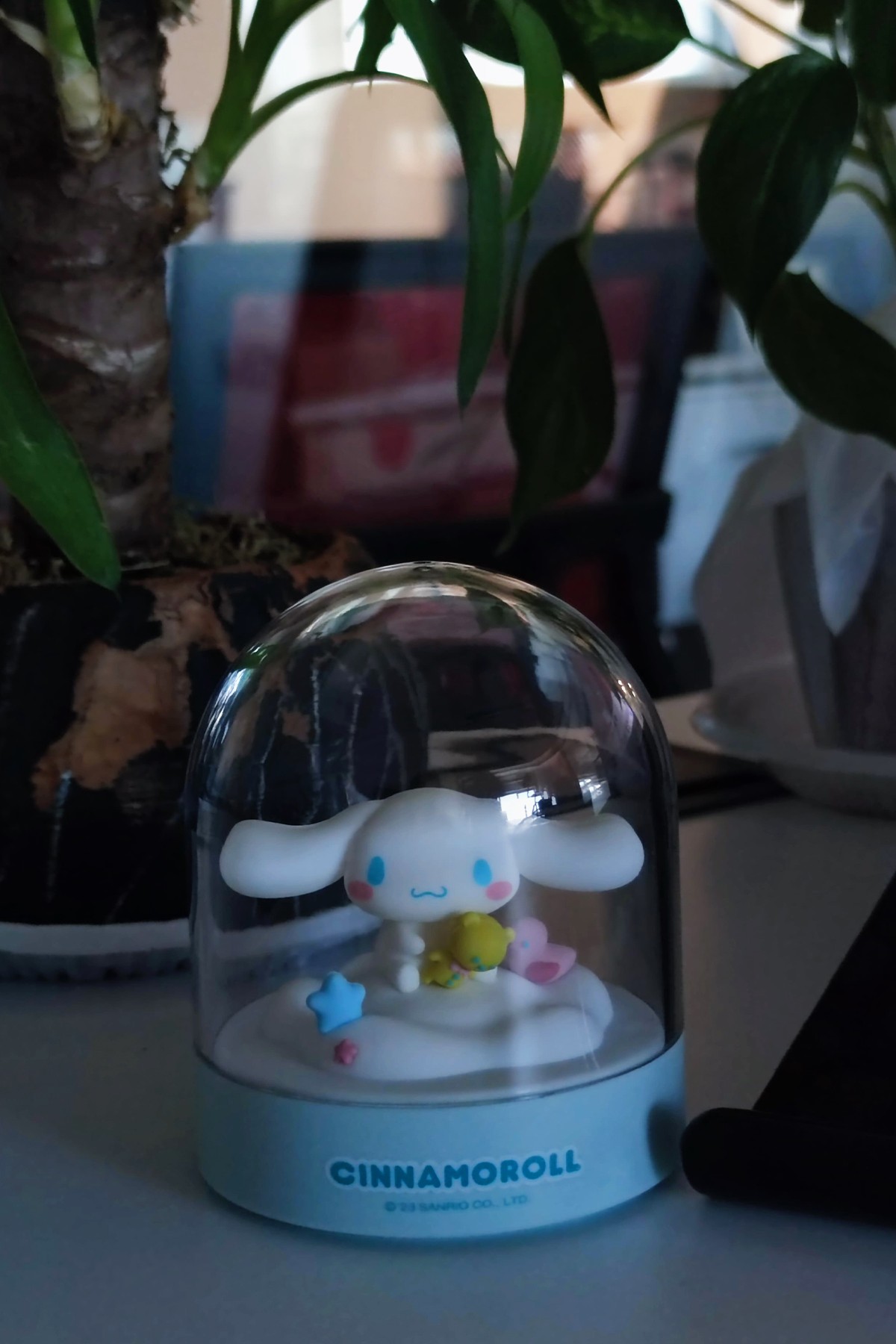 Sanrio Lisanslı Fanus Led Gece Lambası - Cinnamoroll