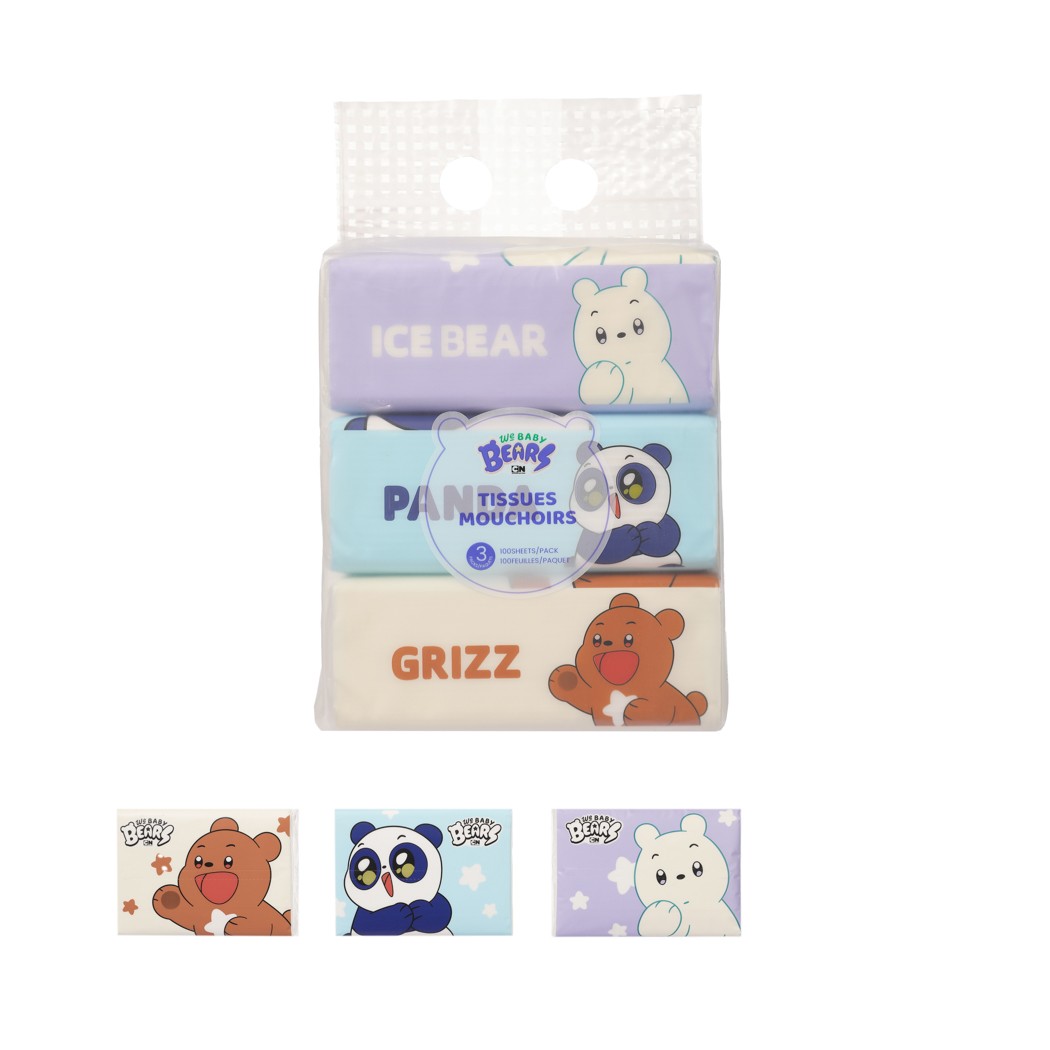 We Baby Bears Lisanslı Büyük Paket Kağıt Mendil (3 adet)