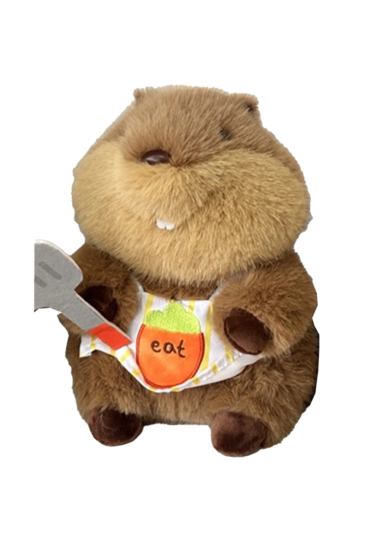 20 cm'lik Marmot Peluş Oyuncak (Önlük)