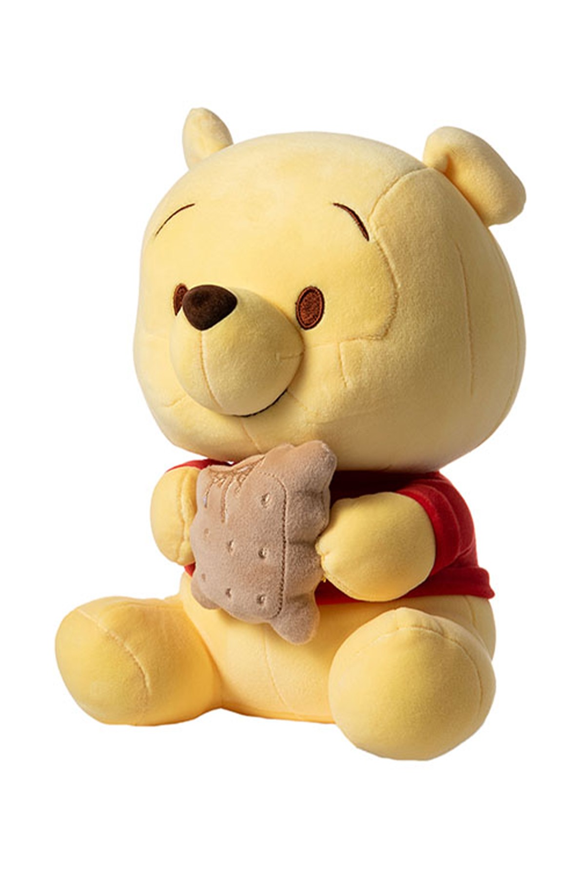 Winnie-The-Pooh Lisanslı Bisküvi Tutan Peluş Oyuncak (Outlet)
