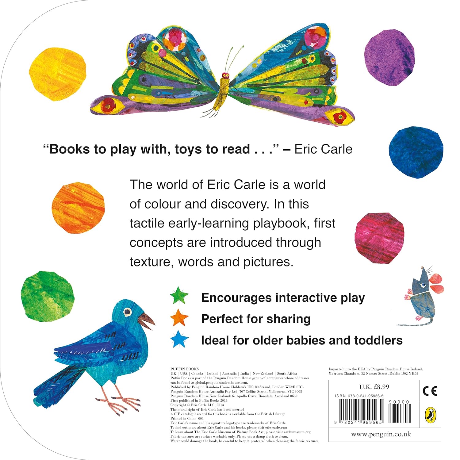 The Very Hungry Caterpillar: Touch And Feel Playbook - Eric Carle - Foto 9