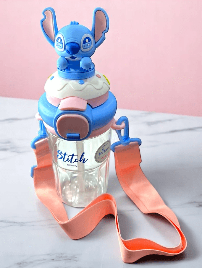 Disney Lilo&Stitch Lisanslı Askılı Tritan Şişe 600 ml - Stitch