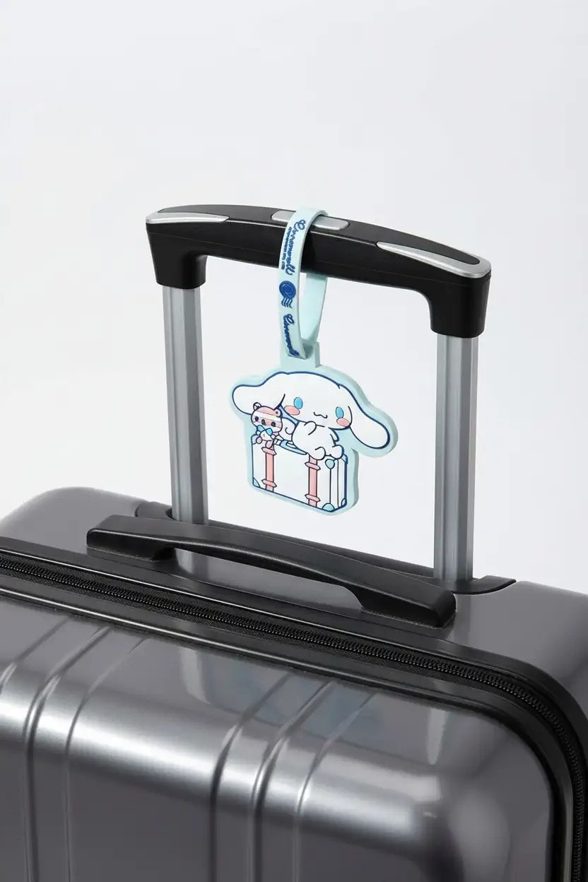 Sanrio Lisanslı Bagaj Etiketi- Cinnamoroll
