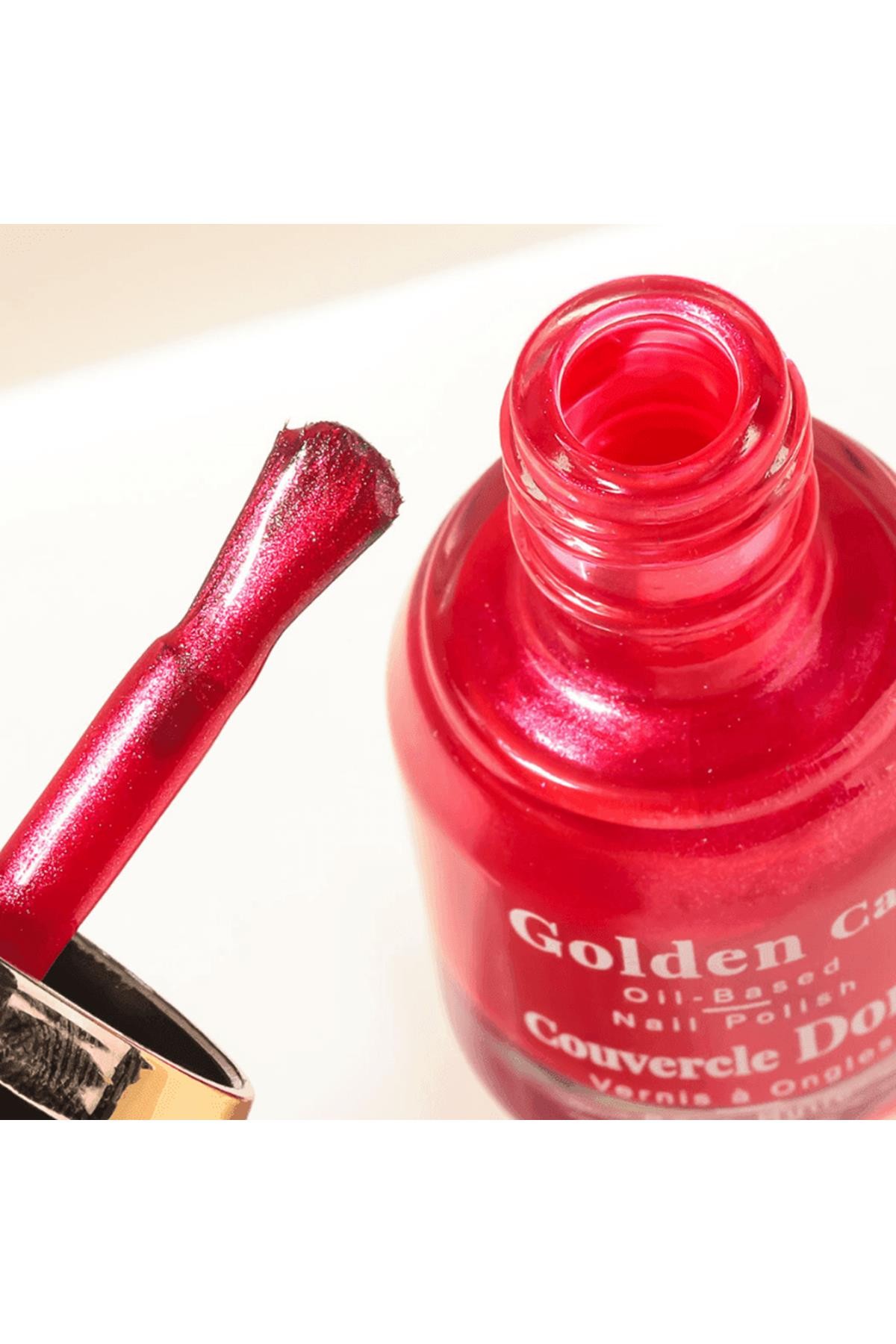 Golden Cap Yağ Bazlı Oje 13 Parlak Pembe