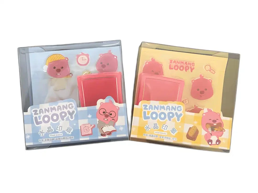 Zanmang Loopy Lisanslı Silikon Damga Seti