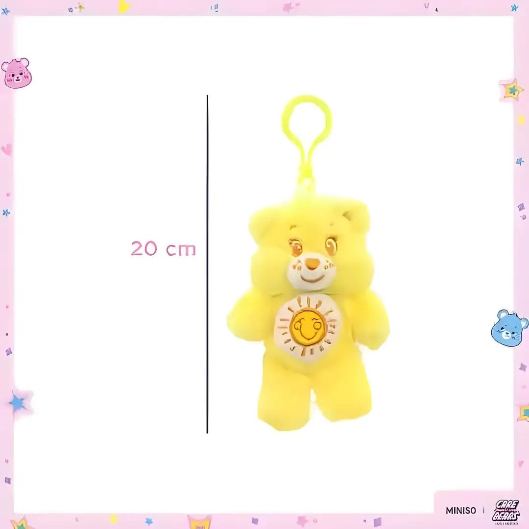 Care Bears Lisanslı Peluş Anahtarlık (Funshine)