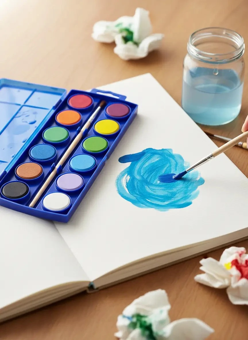 Bu-Bu Sulu Boya 12 Renk