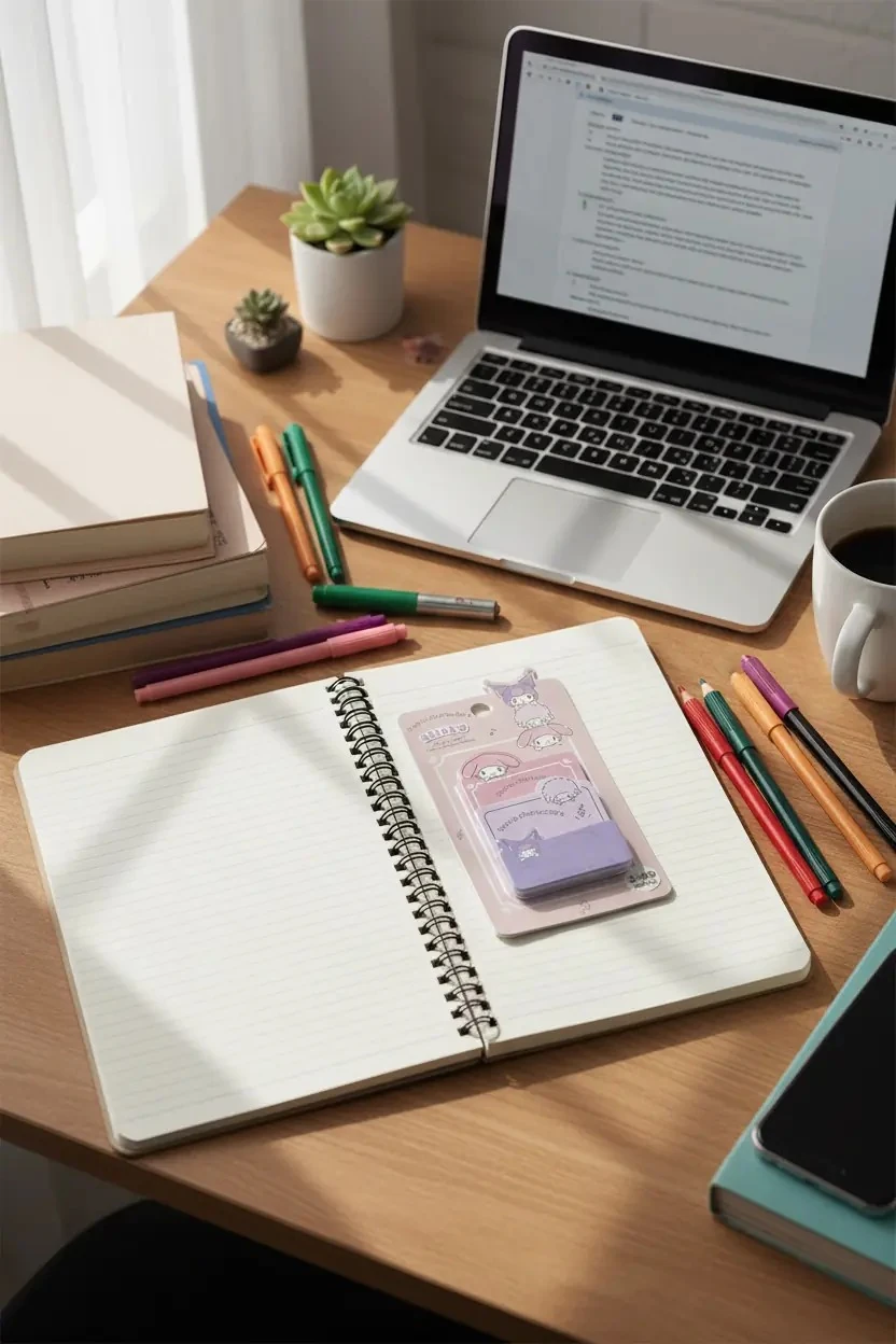 Sanrio Lisanslı Sert Kapak Not Kağıdı (Sanrio Karakterleri)